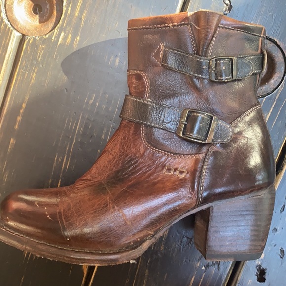 Bed Stu Ankle Boots with Double Buckle detail - Picture 7 of 14